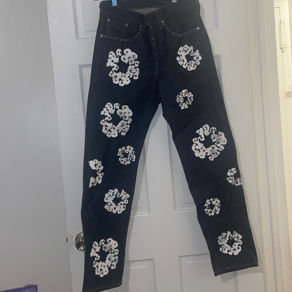 Denim Tears Rhinestones jeans